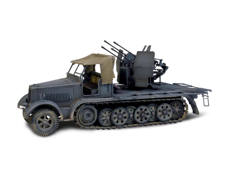 foto Forces of Valor - Sd. Kfz. 7/1 flakvierling - poj�zdn� flak, 1/32